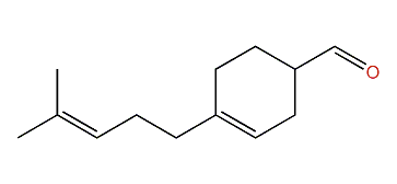 4-(4-Methyl-3-pentenyl)-3-cyclohexene-1-carbaldehyde
